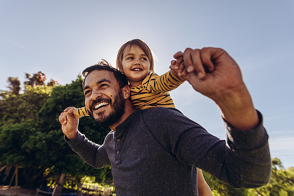 Happy Employee with great benefits Happy Employee with great benefits