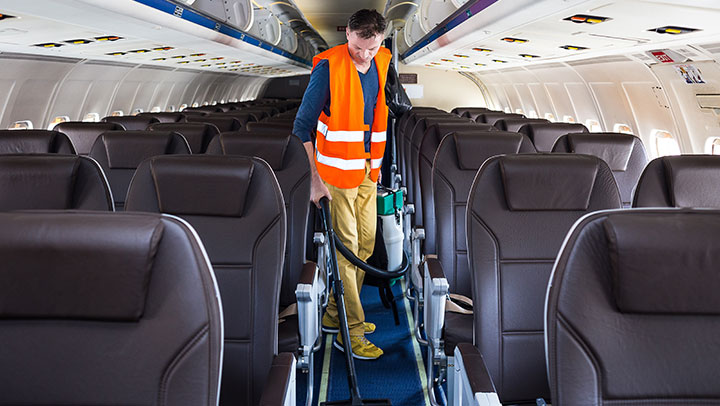 Cabin Cleaner Position